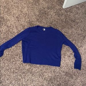 Blue sweater
